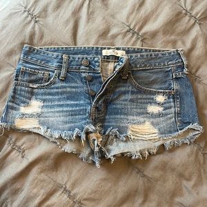 Hollister low rise denim short
